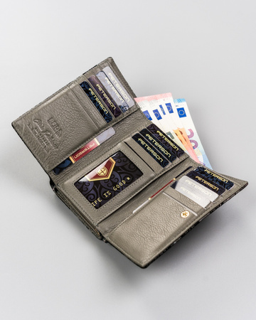 PETERSON PTN 42108-ONBF RFID leather wallet