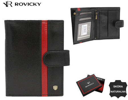 Portfel skórzany RFID ROVICKY 22314L-RVTP