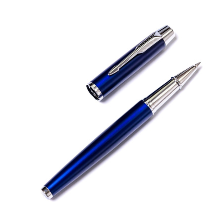 Długopis w pudełku Peterson PTN 222-GB Navy-Silver