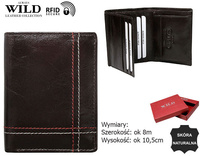 Leather wallet Always Wild N20191-VTK-D