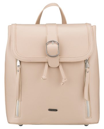 Plecak damki PU R-L61409 Beige