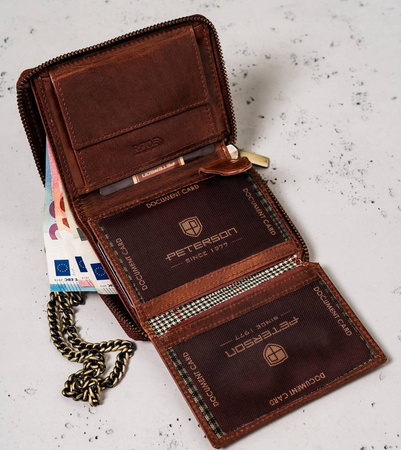 Portfel męski skórzany PTN N4C-02-HWM