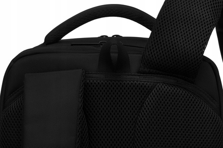 Laptop Backpack with Suitcase Strap Peterson PTN PTY-05 Black