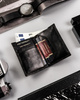 Men's gift set: leather wallet, cardholder and keychain Peterson PTN ZM59