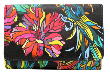 Women's leather wallet R-N0493-ART