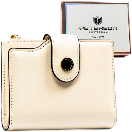 Portfel damski eko PTN 012-JK6 Beige