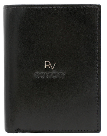 Leather Wallet RV-75699-9B-BCA Black