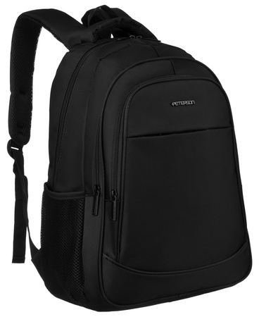 Business Travel Laptop Backpack Peterson PTN 79906 Black