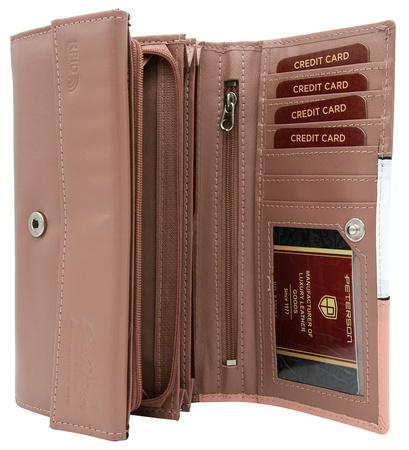 PETERSON PTN RD-12-GCL-S RFID leather wallet