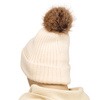 Warm Women's Hat with Angora Blend PETERSON PTN HAT-08 Beige
