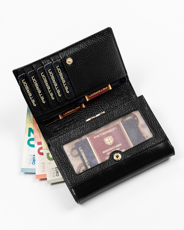 Portfel damski skórzany PTN PL-445 Black