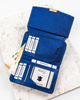 Portfel damski eko R-001-WD8 Navy