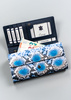Portfel damski skóra+PU PX28-DNH-BL Blue