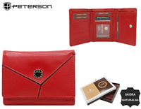PETERSON PTN RD-17-GCL-Y RFID leather wallet