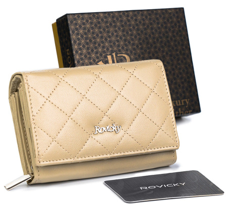 ROVICKY RFID leather wallet R-RD-02-GCL-Q