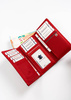 Portfel damski skórzany 55020-CRY-RS-BL RED