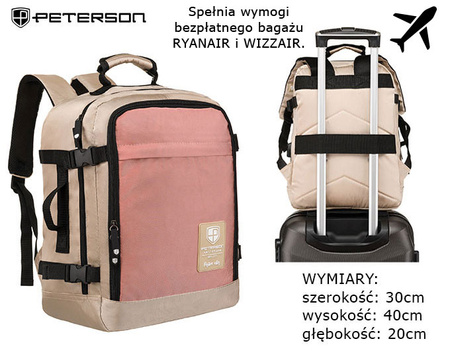 Plecak z poliestru PETERSON PTN APP-0273