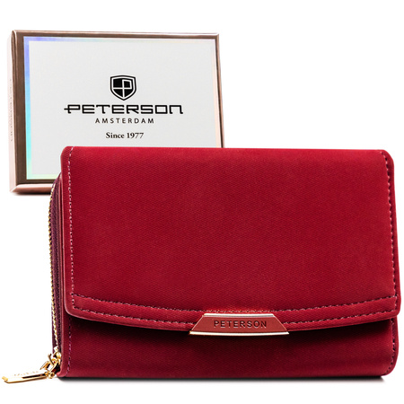 Portfel damski eko PTN 001-THU Bordo