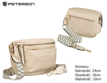 Saszetka PU PTN 3047 Beige