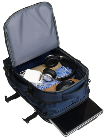 Plecak z poliestru PETERSON PTN PL-FK02 Navy