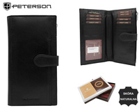 PETERSON PTN RD-49-GCL RFID leather wallet