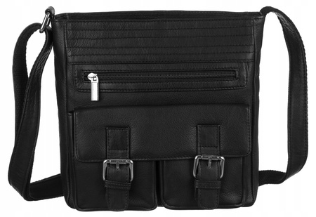 Torba skórzana 525-SPN Black
