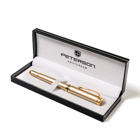 Elegant Pen in a Gift Box by Peterson PTN 339 Gold