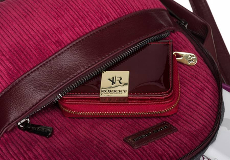 DAVID JONES 6664-3 eco leather backpack