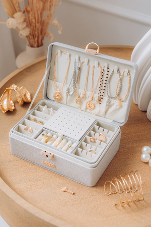 Szkatułka na biżuterię PTN SZK-08 Silver