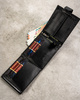 Zestaw prezentowy: Portfel + Brelok skórzany PTN PK5-N992L-6877 Black
