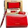 A gift set in a decorative box: wallet, pen, and keychain PTN ZD29 Peterson 