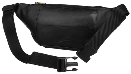 Saszetka skórzana PTN 301-NGN Black