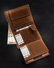 A men's wallet made of natural nubuck leather for horse enthusiasts Always Wild N4-CHM-HORSE