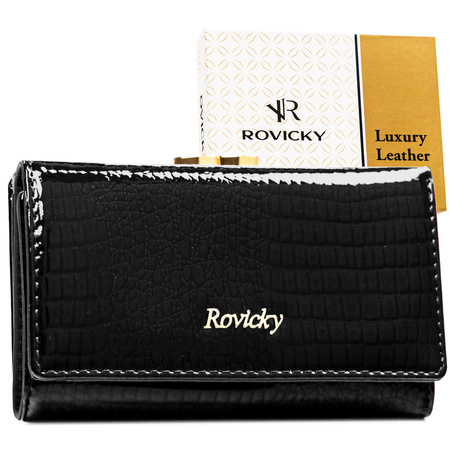 Portfel damski skórzany RH-23-1-RS Black