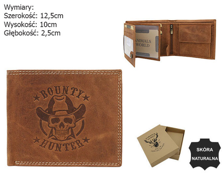 RFID leather wallet Always Wild N992-CHM