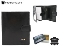 Portfel  skórzany PTN 22307L-VT Black