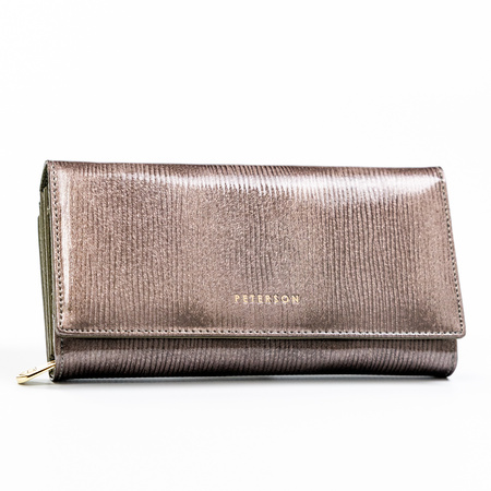 Portfel damski skórzany PTN 42100-PR Gray