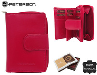 Portfel skórzany PTN RD-41-GCL Magenta