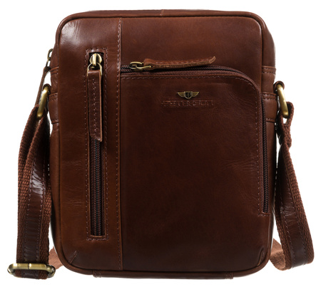 Torba skórzana + Etui PTN YP002-TUM Brown
