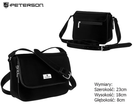 Torebka Damska eko PTN TOR-ALE-13 Black