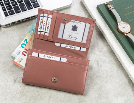 Portfel skórzany RFID 4U CAVALDI RD-22-GCL-0931 WOODR