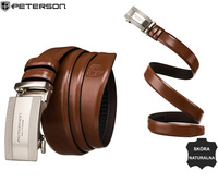 Pasek automat skórzany PTN A007