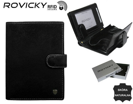 ROVICKY N62L-RVT RFID leather wallet