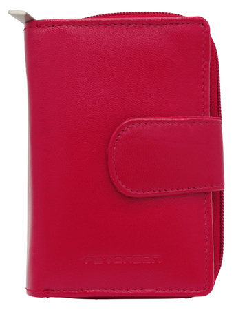 Portfel skórzany PTN RD-41-GCL Magenta