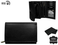 WOMEN'S leather wallet RD-02-GCL-NL Black