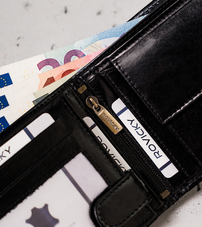 Portfel skórzany RFID ROVICKY N992-RVTP