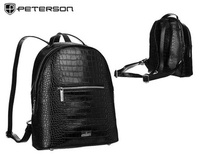 Plecak z eko skóry PETERSON PTN ALP-21315