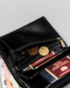 Men's leather wallet PTN N575-VT BLACK