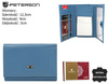 PETERSON PTN 247-BO RFID leather wallet