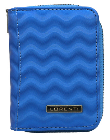 Portfel damski skórzany 5157-WAV Navy